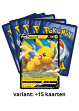 Afbeelding in Gallery-weergave laden, Pikachu V + 15 kaarten