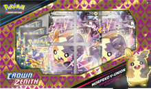 Afbeelding in Gallery-weergave laden, Morpeko V Union Collection Box Voorkant - Crown Zenith - Pokemon kaarten