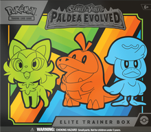 Afbeelding in Gallery-weergave laden, voorkant Paldea Evolved - Elite Trainer box - Pokemon kaarten