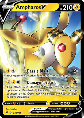 Ampharos V - Pokemon kaart kopen