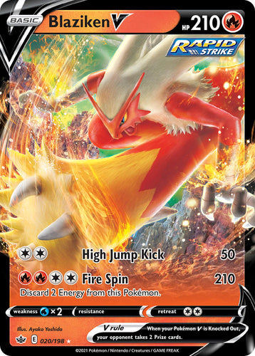 Blaziken V - Pokemon kaart kopen