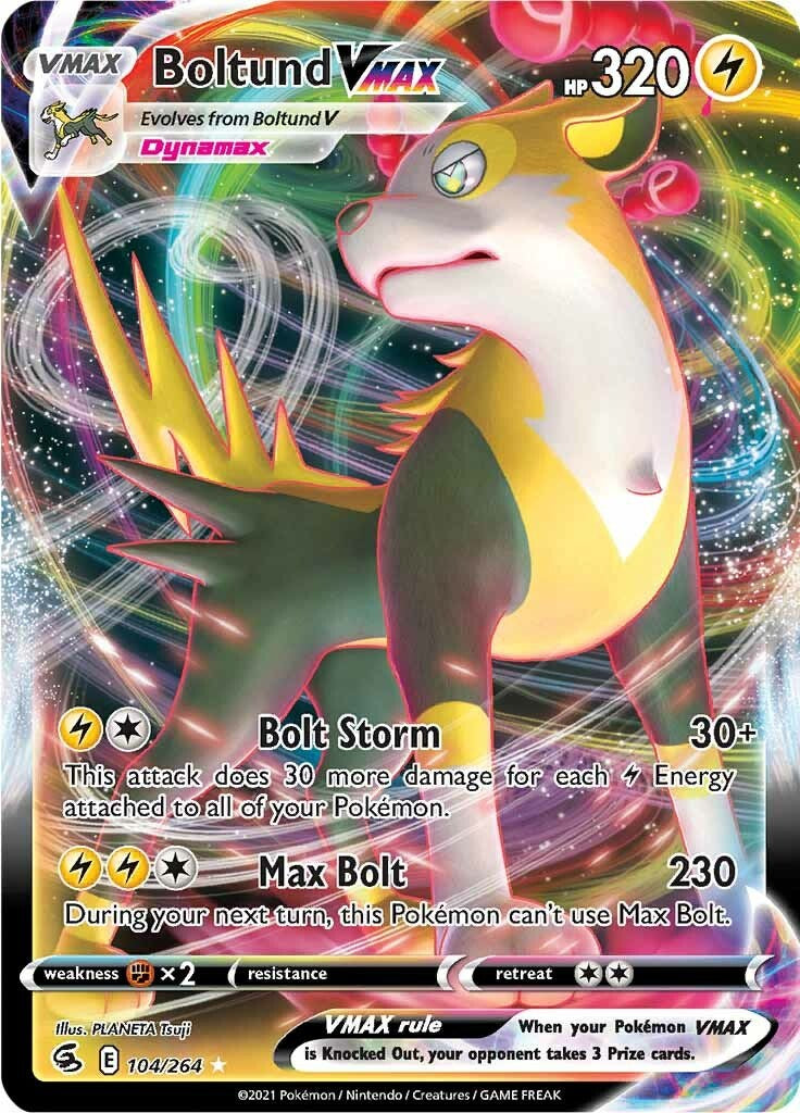 Boltund VMAX - Pokemon kaart kopen