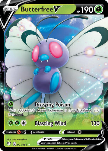 Butterfree V - Pokemon kaart kopen