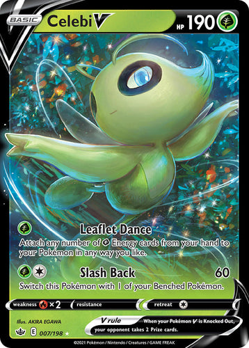Celebi V - Pokemon kaart