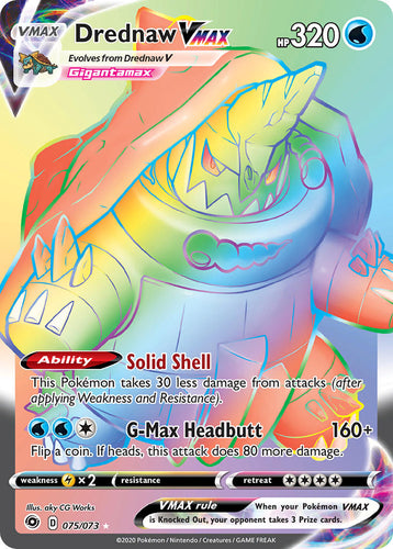 Drednaw Vmax - Pokemon kaart