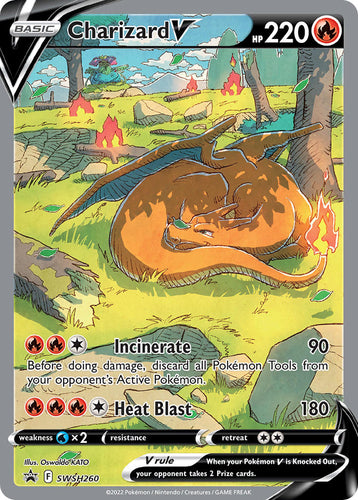 Charizard V - Pokemon kaart