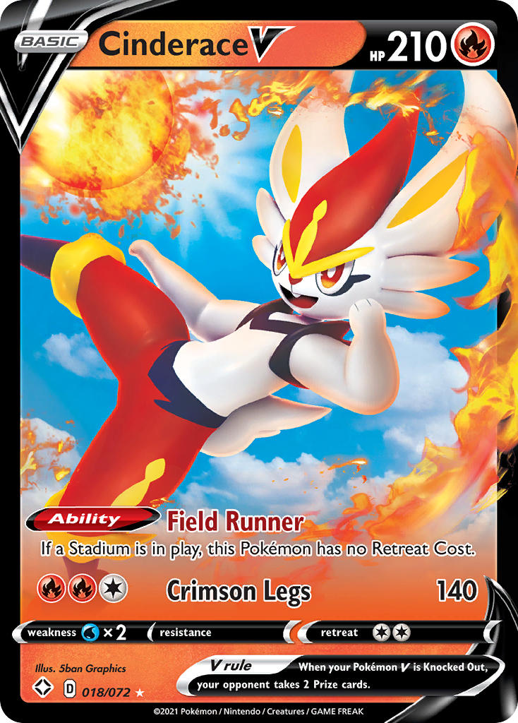 Cinderace V - Pokemon kaart kopen