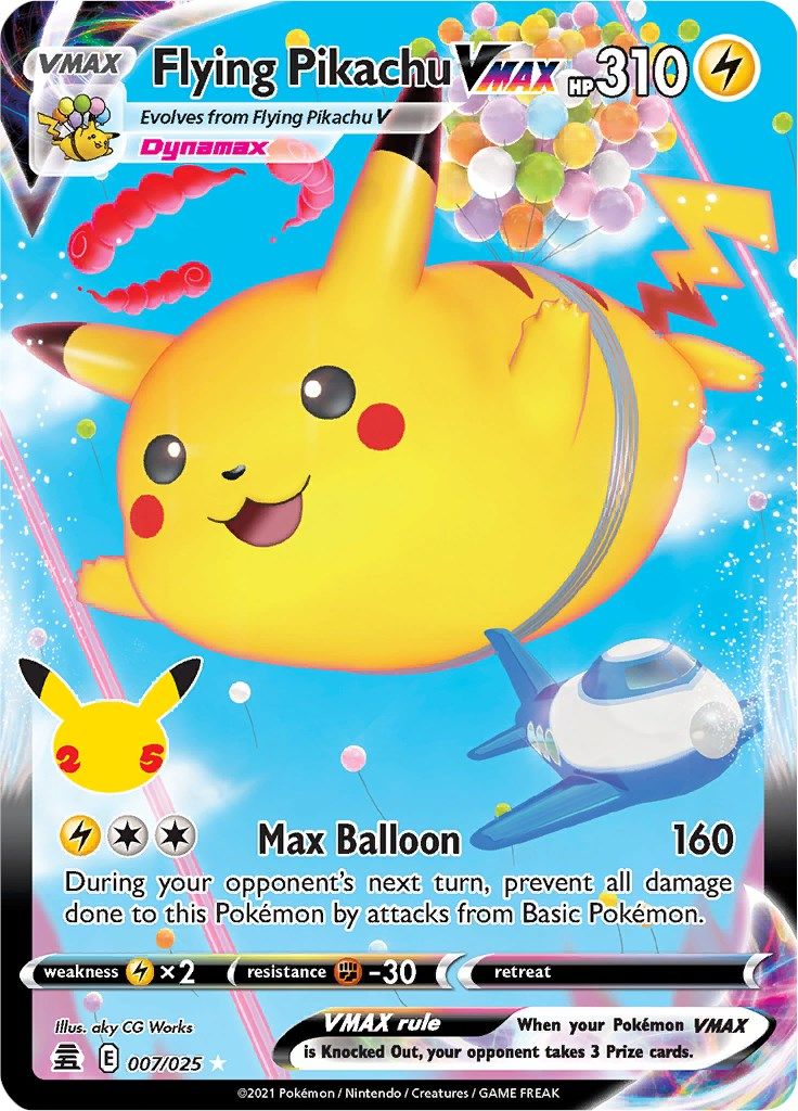 Flying Pikachu Vmax - Pokemon kaart kopen