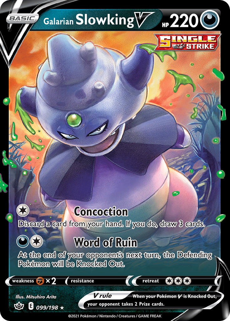 Galarian Slowking V - Pokemon kaart kopen