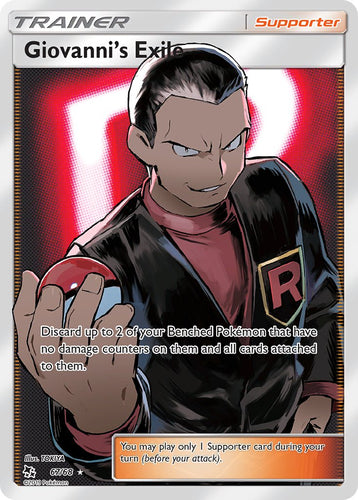 Giovanni's Exile - Pokemon kaart kopen