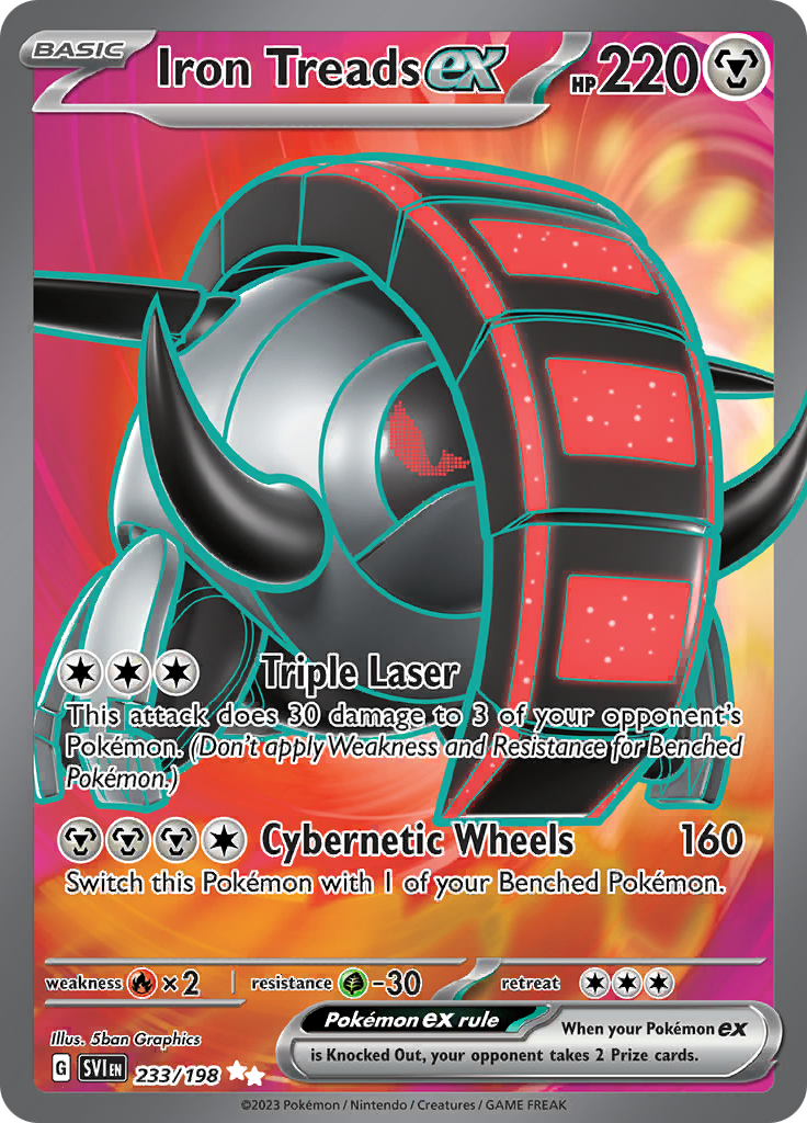 Iron Treads EX - Pokemon kaart kopen