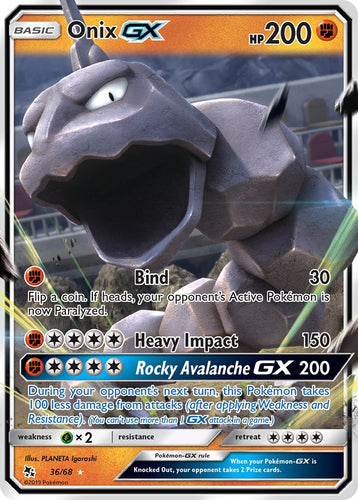 Onix GX - Pokemon kaart kopen