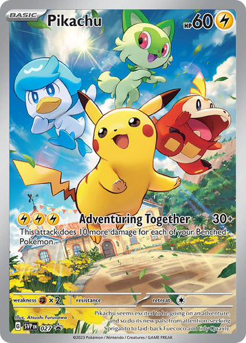 Pikachu Scarlet & Violet Promo - Pokemon kaart
