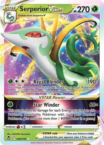 Serperior Vstar - Pokemon kaart