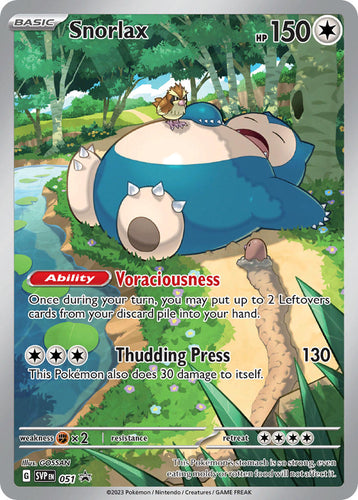 Snorlax Promo - Pokemon kaart