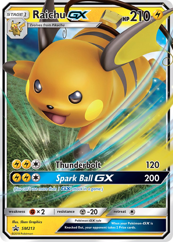 Raichu GX - Pokemon kaart kopen - Pokemonkopen