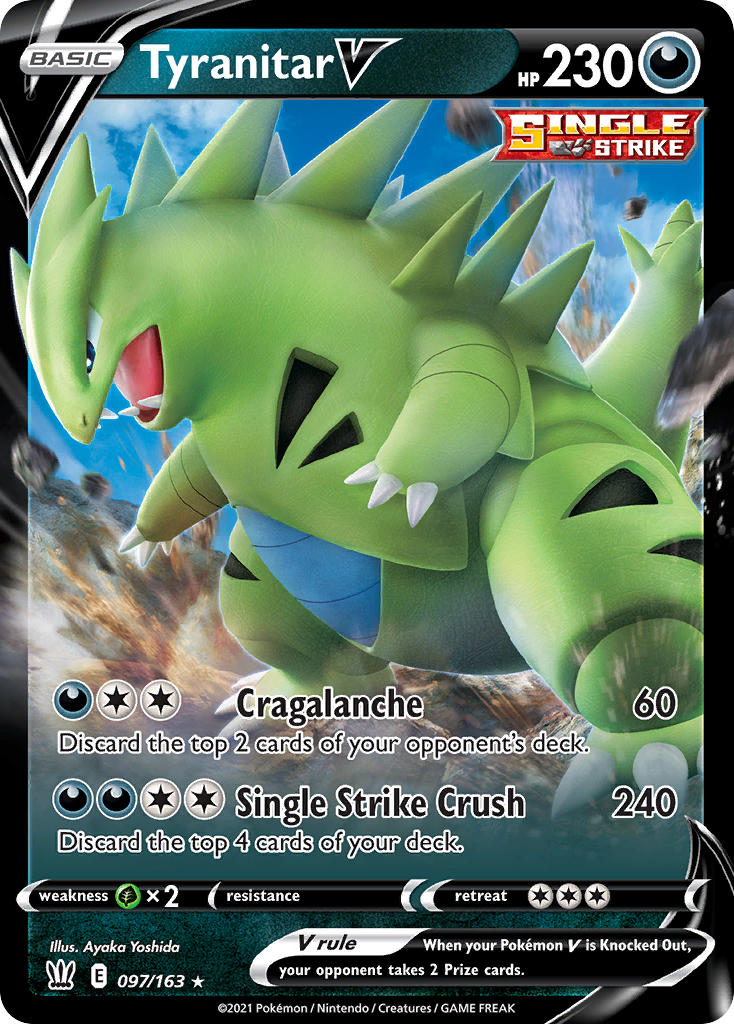 Tyranitar V - Pokemon kaart kopen