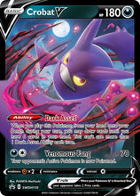 Afbeelding in Gallery-weergave laden, Crobat V - Pokemon kaart
