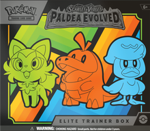 Afbeelding in Gallery-weergave laden, voorkant Paldea Evolved - Elite Trainer box - Pokemon kaarten
