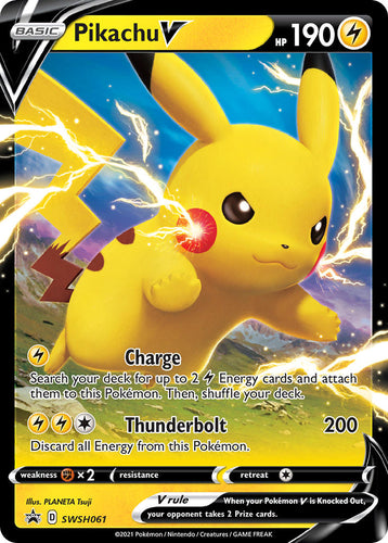 Pikachu V - Pokemon kaart kopen
