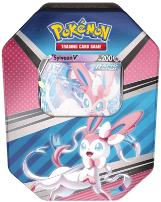Spring Tin Sylveon V - Pokemon kaarten