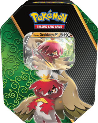 Summer Tin Hisuian Decidueye - Pokemon kaarten