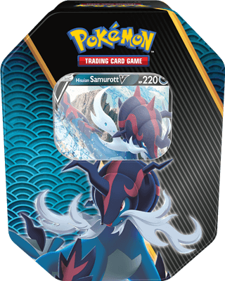 Summer Tin Hisuian Samurott - Pokemon kaarten